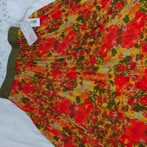 LulaRoe  Jill pleated skirt xs tag  NWT